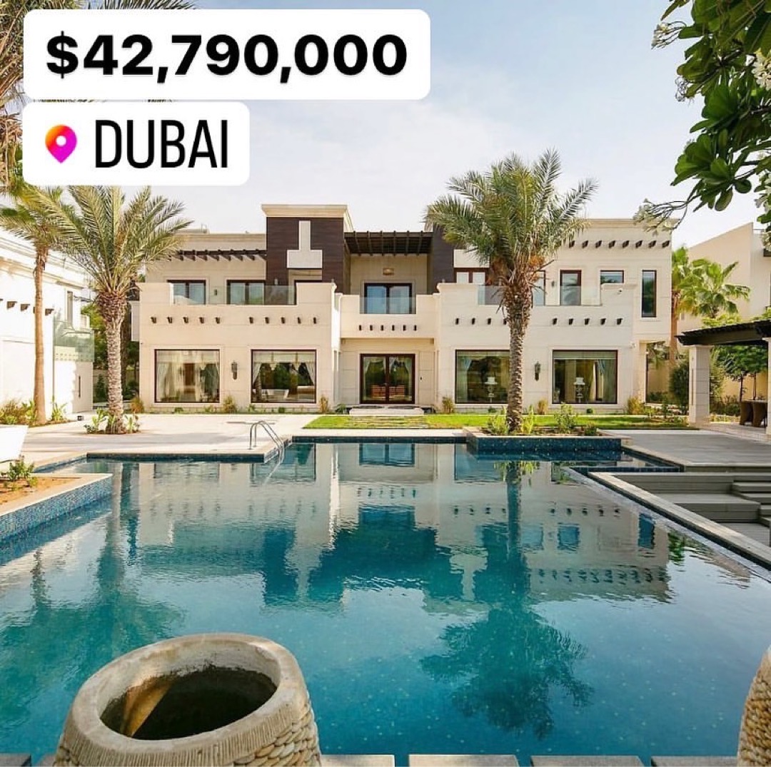 A Stunning $42.7M Palace Like Estate In Dubai
